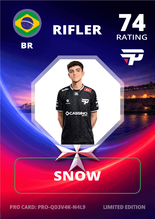 Carta do Snow - Rating 74